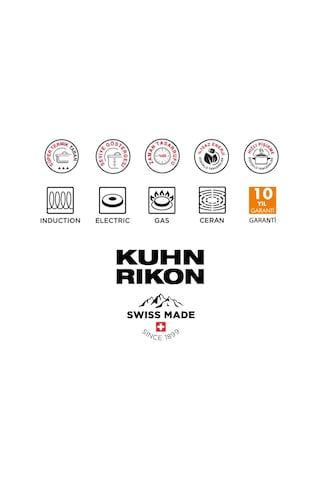 Kuhn Rikon 3018 Duromatic 8.0 L 24 CMDüdüklü Tencere Gümüş