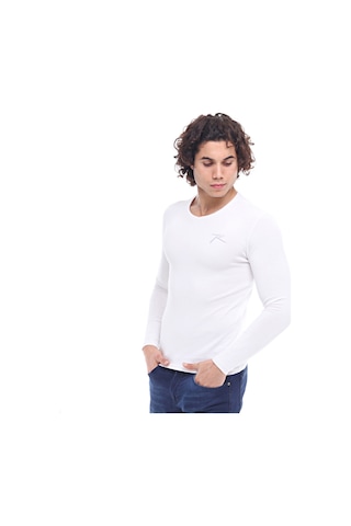 Kappa Raru Uzun Kollu T-Shirt Vesper Beyaz