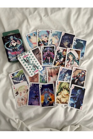 Dükkan Design Hatsune Miku İskambil/oyun Kartları