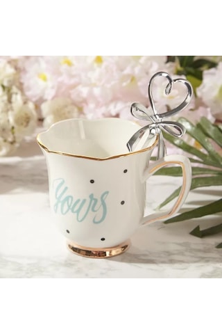 Lovyco Gümüş Renk Kalp Çay Kaşığı