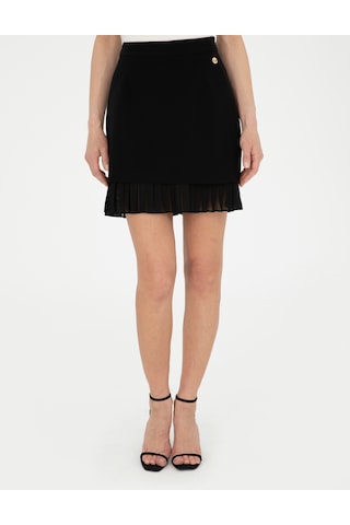 Pierre Cardin Kadın Siyah Etek Dokuma 50284024-vr046 Siyah
