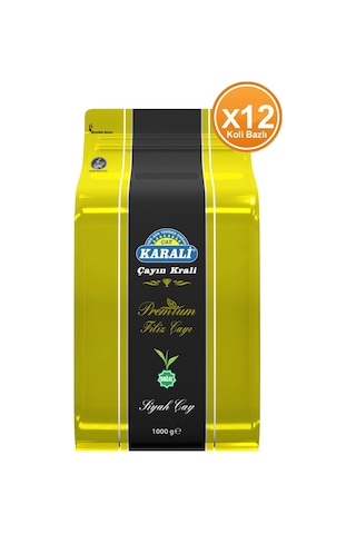 Karali Premium Filiz Dökme Çay 12 x 1 KG