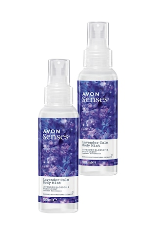 Avon Lavender Calm Lavanta ve Misk Kokulu Vücut Spreyi 2 x 100 ML