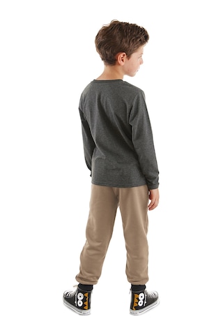 Denokids Mshb&g Doberman Erkek Çocuk T-shirt Pantolon Takım Çok Renkli