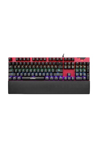 Everest KB-MK7 Kırmızı Switch USB Bilek Destekli Mekanik Q Oyuncu Klavye