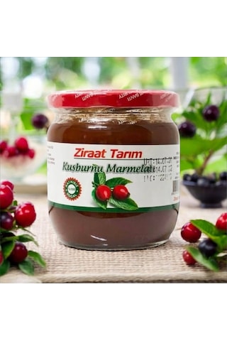 Kuşburnu Marmelatı Şeker İlavesiz 450 Gr