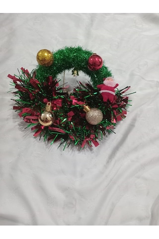 Yılbaşı Özel Kapı Süsü Ev