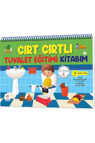Yükselen Zeka Cırt Cırtlı Tuvalet Eğitimi Kitabım Yz-68 YZ-68