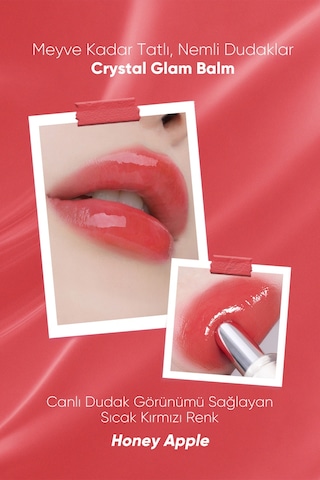 Clio Crystal Glam Balm 04 Honey Apple