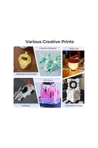 Resmi Creality Upgrade Ender 3d Yazıcı Filamenti, Siyah Pla+ Filamenti 1,75 Mm, 1 Kg Makara 1,0 Kg , Doğruluk +/- 0,02 Mm, 3d Baskı Filamenti, Güçlü Dayanıklılık, Vakumlu Ambalaj, Çevre Dostu