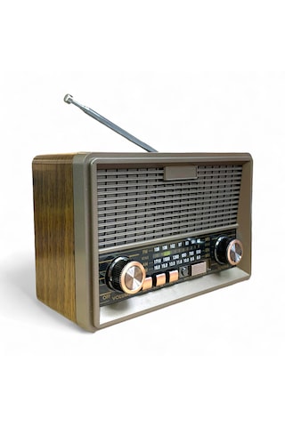 Royaltrend RT568 Mini Solar Güneş Panelli Nostalji Radyo