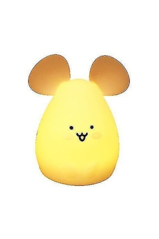 Soulader Yatak Odası İçin Dekoratif Işık Efektli Gece Lambası Sari