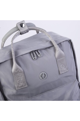 Nas Bag Unisex Sırt Ve El Çantası Büyük Boy Su Geçirmez Sırt Çantası 29x40 Cm Gri