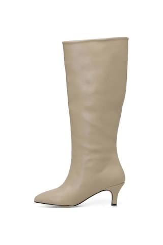 Butigo Helly 3pr Krem Kadın Topuklu Çizme 000000000101740936 Bej