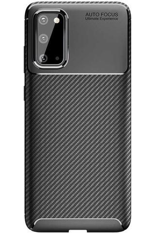 Samsung Galaxy Uyumlu S20 Kilif Karbon Silikon Case 417936089