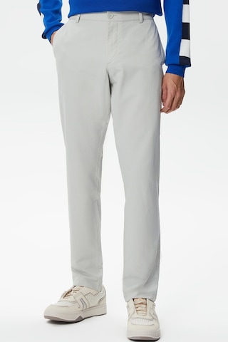 Lacoste Men's Slim Fit Grey Trousers Erkek Dar Kesim Pantolon Gri