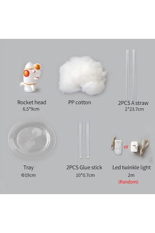 River World Işıklı Cam Küre Modeli Satürnlü Kız Şeklinde Çok Renkli