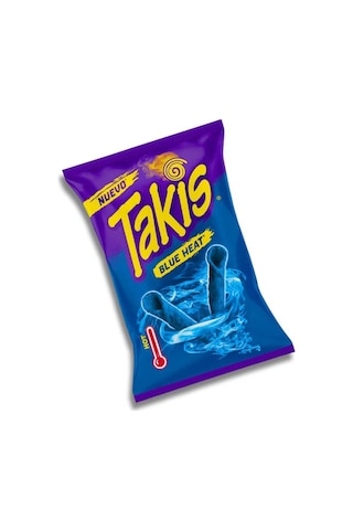 Takis Blue Heat 90 G Limon Aromalı Acı Biberli Çeşnili Mısır Çerezi
