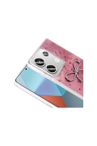 Xiaomi Redmi Note 13 Pro 4g Kılıf Kamera Korumalı Figürlü Ponti Silikon Kapak