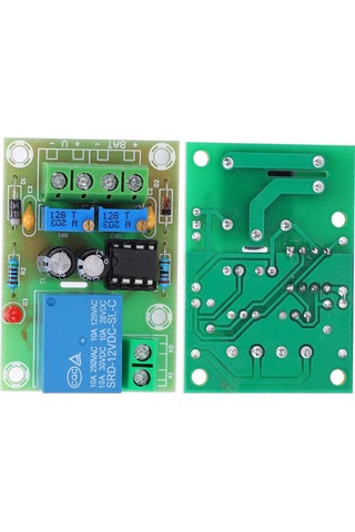 Gajeena Xhm601 12v Akü Şarj Kontrol Modülü, Aşırı Şarj Korumalı, Otomatik Başlangıç/kesme 10.5-11.5v/14.4-14.8v , Enerji Tasarruflu Led Gösterge