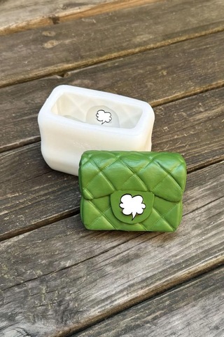 Rufus Concept Clutch Çanta-1 Silikon Mum Kalıbı