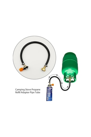 Novahub Outdoor Gaz Adaptörü Sızdırmaz Isıya Dayanıklı Evrensel Kamp Çakmağı 52992911 Sızdırmaz Gaz Adaptörü, Kamp Kullanımı İçin Mükemmel Altın
