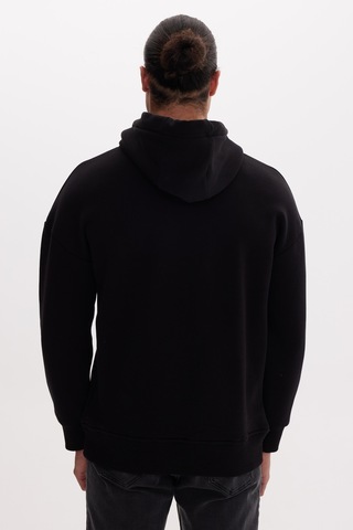 The Crow Belıve Siyah Hoodıe Sweatshırt Siyah