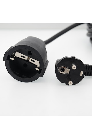 Tek-iş 25 Metre Uzatma Kablosu 3 X 1,5 Mm Ttr Bakır Kablo Erkek Fiş Dişi Fiş Baskılı Seyyar Ara Kablo Diğer