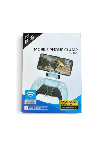 Ps5 Dualsense Uyumlu Telefon Tutucu Klips Ayarlanabilir Gamepad Standı