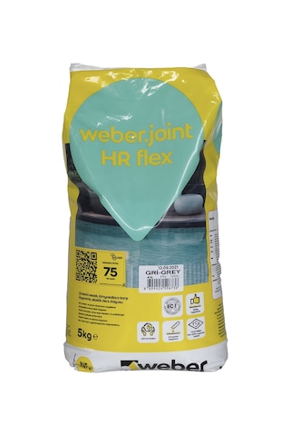 Weber Joint Hr Flex Beyaz 5 KG Havuz Derz Dolgusu Weber Joint Hr Flex Beyaz 5 KG Havuz Derz Dolgusu