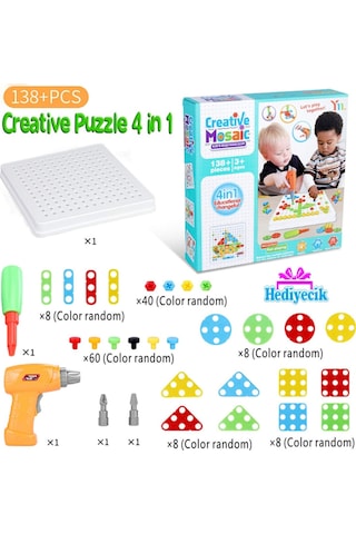 198 10b Yb277839 3d Matkaplı Creative Puzzle