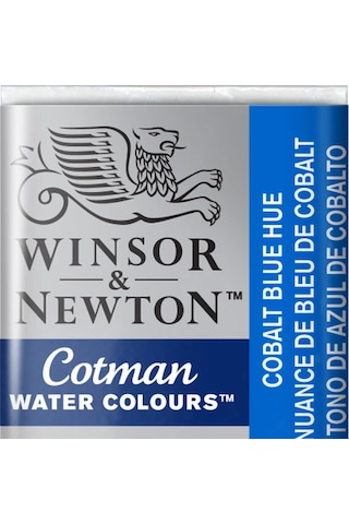 Winsor & Newton Cotman Yarım Tablet Suluboya N 179 Colbalt Blue H