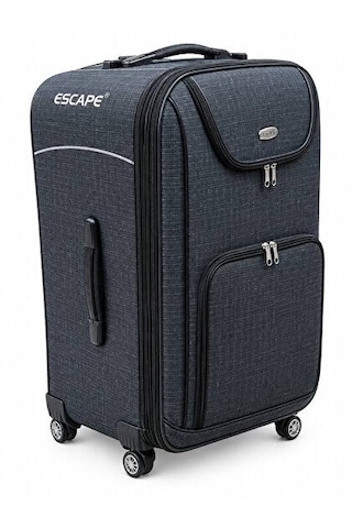 Escape 5 Teker Büyük Boy Valiz Koyu Lacivert