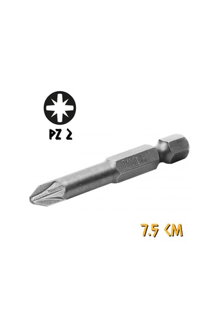 Kupa Tyson Bits Uç Seti 3 Parça - Ph2 - Pz2 - Tork - 7.5 Cm.