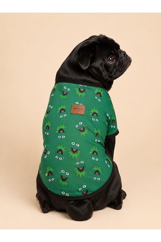 Alphadog Kermit Küçük Irk Köpek T-shirtü