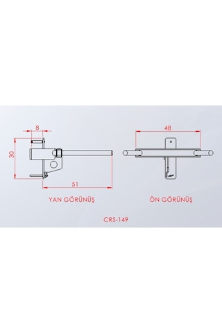 Dips Aleti Crs-149 Siyah