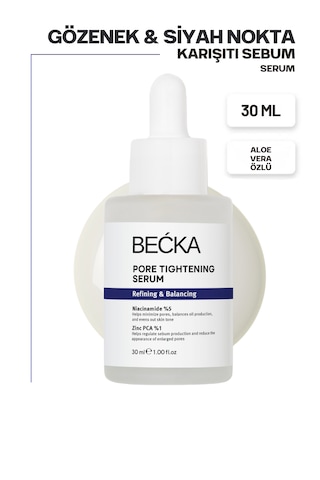Becka Siyah Nokta Ve Akne Karşıtı Cilt Bakım Serumu 30 Ml Niacinamide 5% & Zinc Pca %1