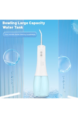 Suofeng Şarj Edilebilir Kablosuz Diş İrrigatörü - 5 Modlu, 400ml Su Tanklı, Ipx7 Su Geçirmez, Seyahat Dostu