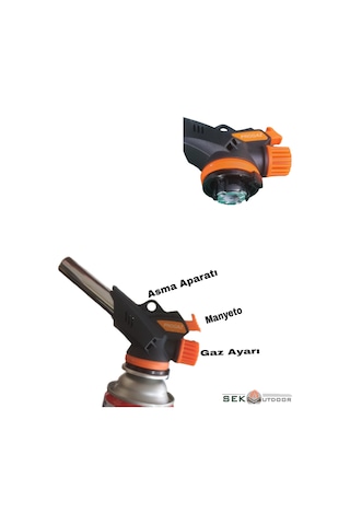 Pürmüz Başlığı Torch Çok Renkli