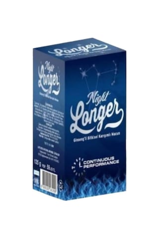 Night Longer Ginsengli Bitkisel Karışımlı Macun 125 G