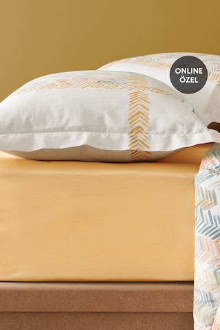 Puffy Leora Çift Kişilik Threefy Uyku Seti Somon