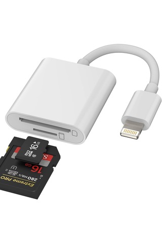 İphone İpad Uyumlu Kart Okuyucu Sd Microsd Tf Adaptörü 13 12 11 Pro Max X Xs Xr 8 7 6 Plus 6s Se Air
