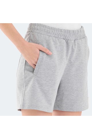 Slazenger RAMLAH I Kadın Cepli Gri Şort