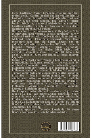 Kuran Arapçası Edatlar