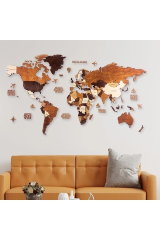 Dünya Haritası 160 X 80 1