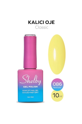 Shelby 10 Ml. A086 Kalıcı Oje