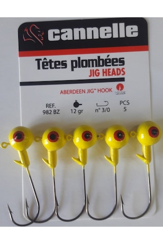Cannelle 982Bz 12Gr. 3/0 Jig Head