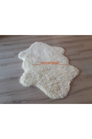 Doğuş Tavşan Tüyü Krem Post Halı 70 x 100 Cm (305184460)