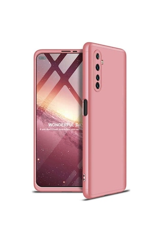 Realme 6 Pro Kılıf Zore Ays Kapak Rose Gold