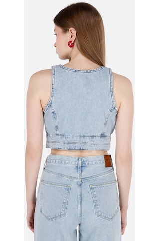 Colin's Colins Dar Kesim Mavi Kadın Büstiyer Cl1069617 Q1.v1 Dn43478 Denim